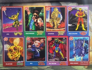 Vintage 1992 Zap Pax NES Trading Cards Lot of 8 Video Game Collectibles Series 1 - Picture 1 of 18