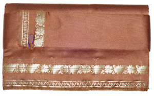 Art Silk Sari Saree Top Veil BellyDance Dresse Curtain Drape Panel Fabric Design
