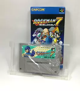 Mega Man 7 Rockman 7 Fateful confrontation!Nintendo Super Famicom Japanese Japan - Picture 1 of 3