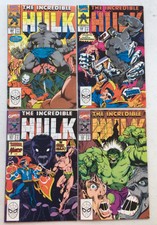 THE INCREDIBLE HULK = #369 #370  #371 #372 NEAR MINT = 4 ISSUE RUN  1989 MARVEL
