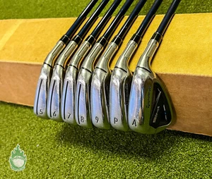 Used RH TaylorMade Sim 2 Max Irons 5-PW/AW Ventus 5-A Senior Graphite Golf Set - Picture 1 of 11