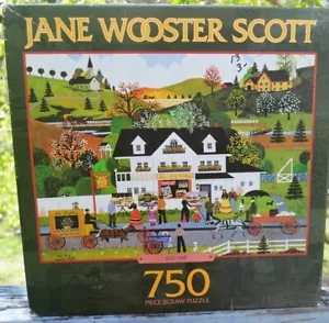 100% COMP. 1998 CEACO JANE WOOSTER SCOTT 750 PIECE JIGSAW PUZZLE -EGO TRIP - Picture 1 of 2