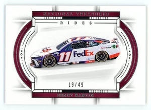 2024 National Treasures Rides /49 Denny Hamlin #50 - Picture 1 of 2