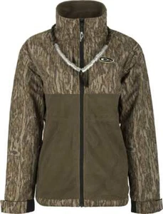 Drake Waterfowl MST Ladies Eqwader Plus Full Zip, Mossy Oak Bottomland, Large - Picture 1 of 6
