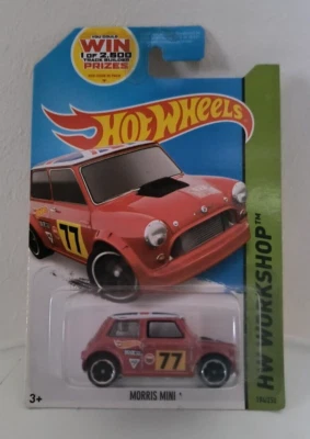 HotWheels MORRIS MINI Card Lunga 2014 194/250 Mattel - Immagine 1 di 2