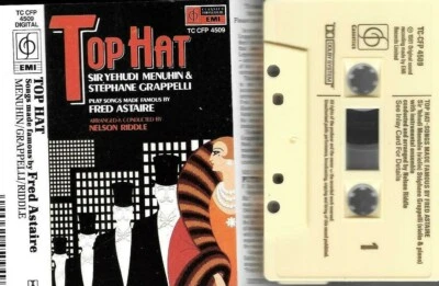 cassette -  TOP HAT Yehudi Menuhin Stepane Grappelli Nelson Riddle - Musicals - Image 1 of 2