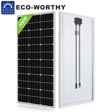 ECO-WORTHY Solar Panel 100W 12V Monocrystalline Panel for 12V Battery Charging