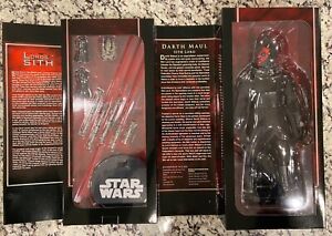 Darth Maul Sith Lord Inclusive 12" 1/6 STAR WARS SIDESHOW NEW Exclusive
