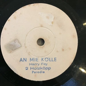 2 HOLZKÖPP: An mie Kölle / Englein auf Urlaub (Muster PRV 1152/53 /10" ) - Bild 1 von 3