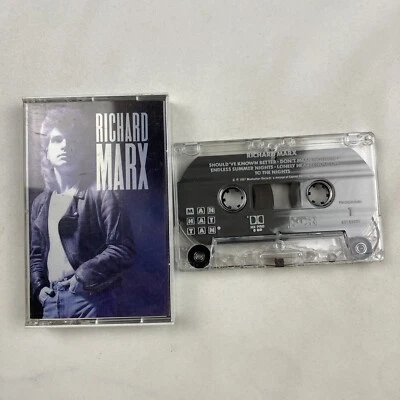 RICHARD MARX: Self Titled (1987 Manhattan Records) Cassette Tape - Image 1 of 2