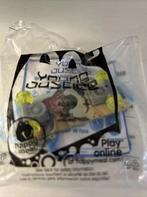 Young Justice Finger Boards Skateboards DC COMICS McDonald's Toy Robin NEW - Image 1 of 3