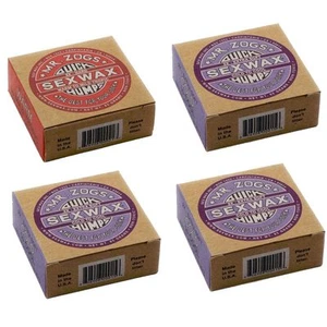 Sex Wax Base Coat & 3 Cold Top Coat Surf Wax 4 Pack for New Surfboards sexwax - Picture 1 of 1