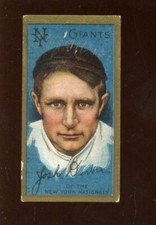 1911 T205 Gold Border Sweet Caporal Tobacco Baseball Card Devore New York NL