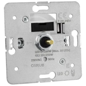 Dimmschalter Dreh-Dimmer OBRIUS für max. 10 dimmbare LED Leuchtmittel, 0-100W - Bild 1 von 5