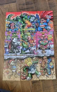 2022 SDCC COMIC CON EXCLUSIVE TOPPS GARBAGE PAIL KIDS SCAVENGER 9 CARD SET /500 - Bild 1 von 1