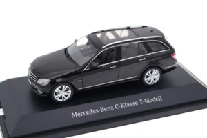 Schuco 1:43 Mercedes-Benz C-Klasse S204 2007-2014 schwarz Händler Ver B66962359 - Bild 1 von 2