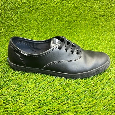 Keds Champion Originals Womens Size 6.5 Black Casual Leather Shoes Sneakers - Image 1 of 4