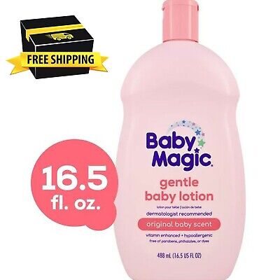 Baby Magic Gentle Lotion With Original Baby Scent Free Of Parabens Mineral • 8.99$