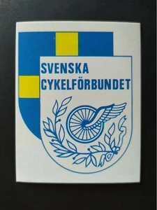 FIGURINA PANINI SPRINT 72 CICLISMO STEMMA SVEZIA n. 78 NUOVA CON VELINA NEW - Bild 1 von 2