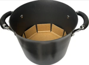 Circulon Professional Hard Anodised 8 QT / 7.6 L Covered Stockpot Cookware - Picture 1 of 2