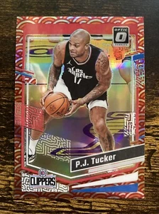 P.J. Tucker 2023-24 Panini Donruss Optic Photon Prizm SSP Case Hit Clippers NBA - Picture 1 of 2