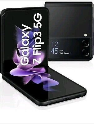 Samsung Galaxy Z Flip3 5G | Unlocked | Black | 128Gb F711 Flip 3>