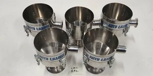 Auto Lader Kunststoff Edelstahl Material Trichter siehe Fotos für Abmessungen 6,5" Durchmesser - Bild 1 von 5