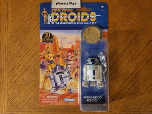 Figura de acción Star Wars Vintage Collection R2-D2 Artoo-Detoo Droids con moneda ¡Nueva! - Imagen 1 de 4