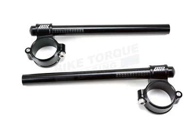 41mm BTR Hinged Clip-ons & Domino RR grips to fit KAWASAKI Ninja 400 18-21 - Image 1 of 4