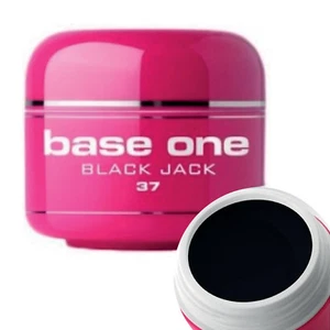 Silcare Base One Black Jack UV Gel Polish Pot Nail Art Design Colour Soak-Off 5g - Picture 1 of 2