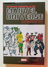 The Official Handbook Marvel Universe Update HC Omnibus Graphic Novel Comic Book