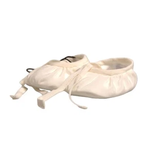 DOLCE & GABBANA Kids Shoes Baby White Silk Ballerina Flats s.Tag 3 months 220usd - Picture 1 of 8
