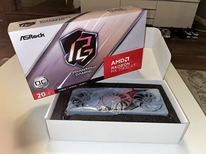 ASRock AMD Radeon RX 7900 XT Phantom Gaming OC 20GB GDDR6 Graphics Card White - Picture 1 of 6