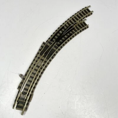 N Scale Fleischmann Piccolo Manual Right Hand Curve Turnout Switch Track - Image 1 of 4