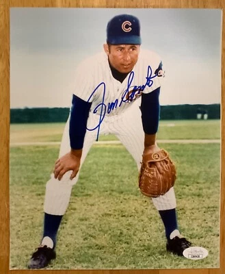 Ron Santo Signed Autographed Photo 8x10 JSA COA Chicago Cubs - Image 1 of 4
