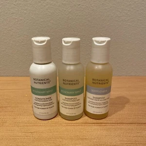 Vintage Bath And Body Works Botanical Nutrients Rosemary Mint Soyflower (lot 4) - Picture 1 of 9