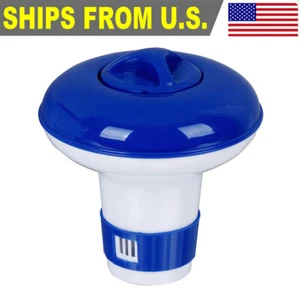 Chemical Dispenser Floater For 1" Small Chlorine Bromine Tablets Tabs Pool & Spa - Picture 1 of 12