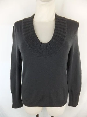 STRENESSE BLUE Pullover mit Wolle - 36 - S - grau - extravaganter Kragen - TOP - Bild 1 von 4