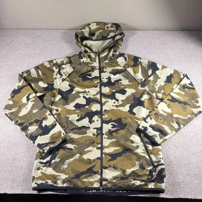 Nike Dri-FIT Chaqueta Para Hombres Mediana Camuflada Con Capucha Cremallera Completa Entrenamiento Correr AQ1149-209 Foto 1 de 4