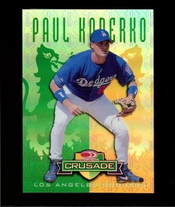 1998 Leaf Rookies & Stars - Crusade Update Paul Konerko #102 Green /250 - Picture 1 of 2