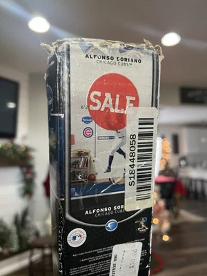 ~NOS Alfonso Soriano Chicago Cubs Lifesize 6'2" x 2'11" Real Big Fathead NEW~ - Image 1 of 3