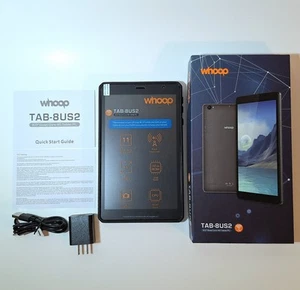 (NEW) Whoop TAB-8US2 Bundle, 8'' Android 11 Tablet 4G LTE 3GB RAM 32GB Storage - Picture 1 of 11
