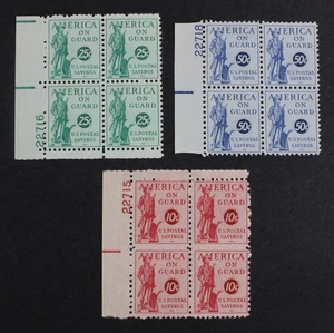 CKStamps: US Stamps Collection Scott#PS11 PS12 Block Mint NH OG #PS13 LH OG - Imagen 1 de 2