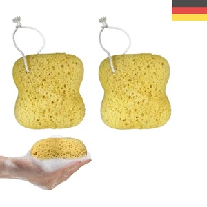 Vielseitiger Köperpflege-Schwamm: 2er-Set Duschschwämme für alle Hautbedürfnisse - Bild 1 von 4