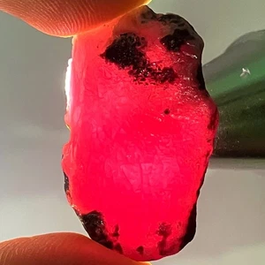 48,20 ct - natürlicher 100 % unbeheizt schöner großer grober roter Rubin Madagaskar - Bild 1 von 5