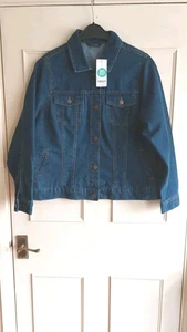 Evans Denim Jacket Size 20 BNWT - Picture 1 of 7