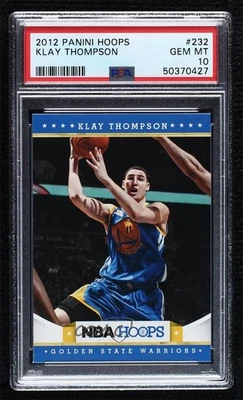 2012-13 NBA Hoops Klay Thompson #232 PSA 10 GEM MT Rookie RC - Image 1 of 2