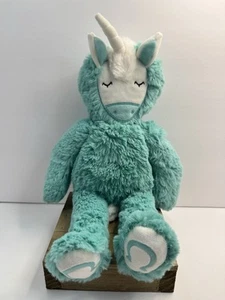 Plush Slumberkins Teal Unicorn Plush 14” - Picture 1 of 4