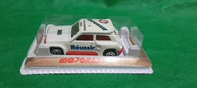 MAJORETTE 255 RENAULT 5 TURBO publicitaire 'REUSSIR' échelle 1/60 sous blister - Photo 1/4