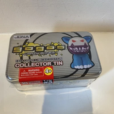 Gogos Crazy Bones Advance Special Edition Tin 2008 New Sealed Rare Retro Retired - Image 1 of 4